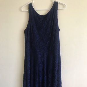 Navy Blue Formal Dress